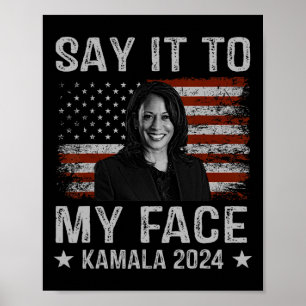 Für den Präsidenten 2024: Kamala Harris 1 Poster