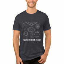 Für den Schrecken gemacht | Halloween-T-Shirt