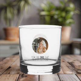 Für den Vater, der alles repariert" Whiskyglas