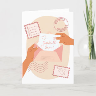 Für den Versand einer Nachricht erhalten Sie eine Karte