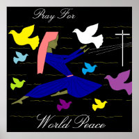 für den Weltfrieden beten