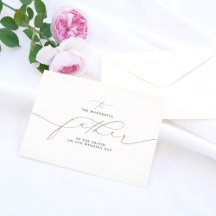 Für den wunderbaren Vater der Groomhochzeit