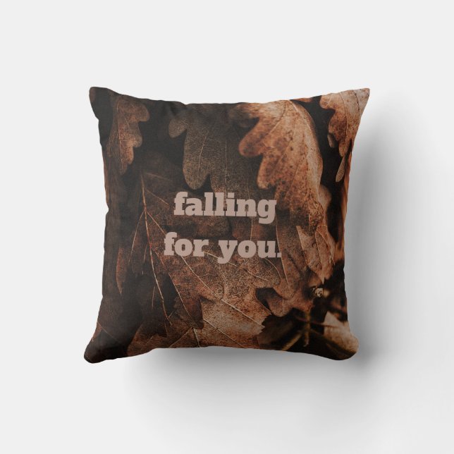 Für dich fallen kissen (Rückseite)