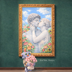 Für Dich, Immer – Surrealistische Kunst-Grußkarte Karte