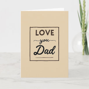 Für Dich, lieber Vater - Grußkarte Karte