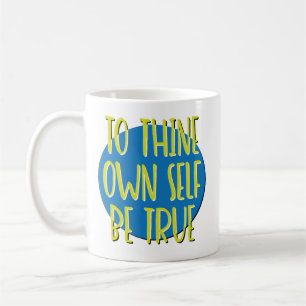 Für Dich Selbst Sei Wahrhaftig Recovery-Slogan-Tas Kaffeetasse