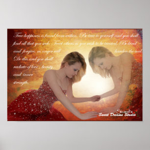 Für dich selbst wahr sein poster