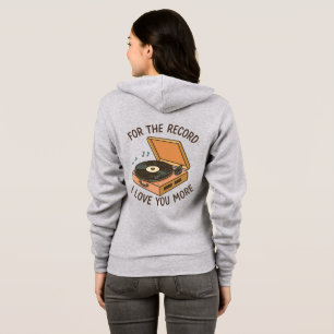 Für die Aufnahme: Ich Liebe Sie mehr 💖 Hoodie