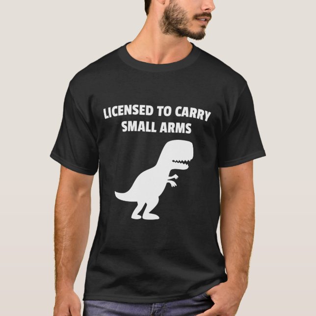für die Beförderung von Kleinwaffen T-Shirt (Vorderseite)