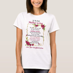 Für die beste Mutter im Recht Geschenke von Tochte T-Shirt