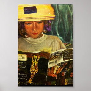 Für die, die denken, können sie lesen poster