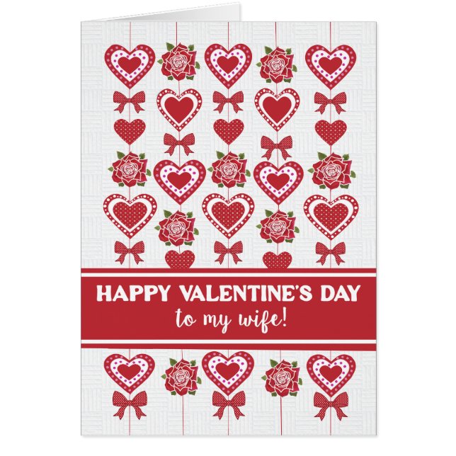 Für die Ehefrau Valentins Rote Rosen Herzklopfen (Vorne)