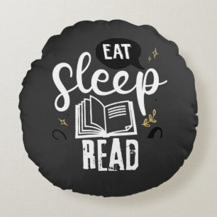Für die Freude am Lesen Rundes Kissen