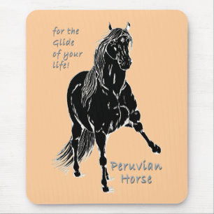Für die Glide deines Lebens Peruanisches Pferd Mousepad