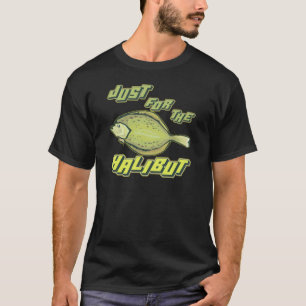 Für die Heilbutt-Fischen-T - Shirts und die