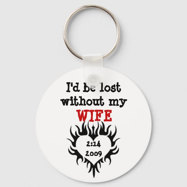 Für die Hubby Schlüsselanhänger (Vorderseite)