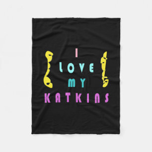 Für die Katze mit Liebe Fleecedecke