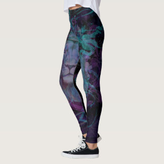 Für die Königin Lux Style Blacklyon Design Leggings