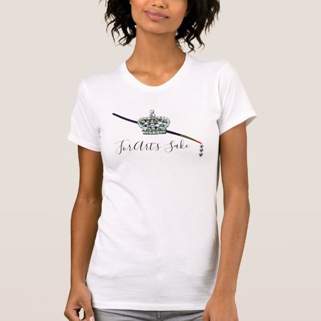 "Für die Kunst!" T-Shirt (Vorderseite)