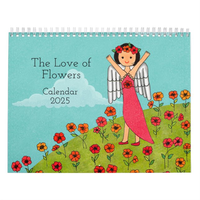 Für die Liebe der Blume - Kalender 2025 (Titelbild)