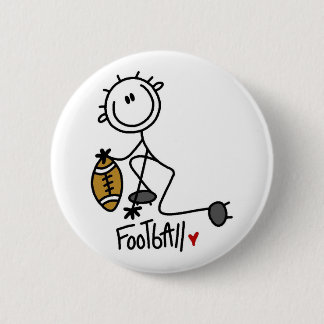 Für die Liebe der Fußball-T-Shirts und der Button