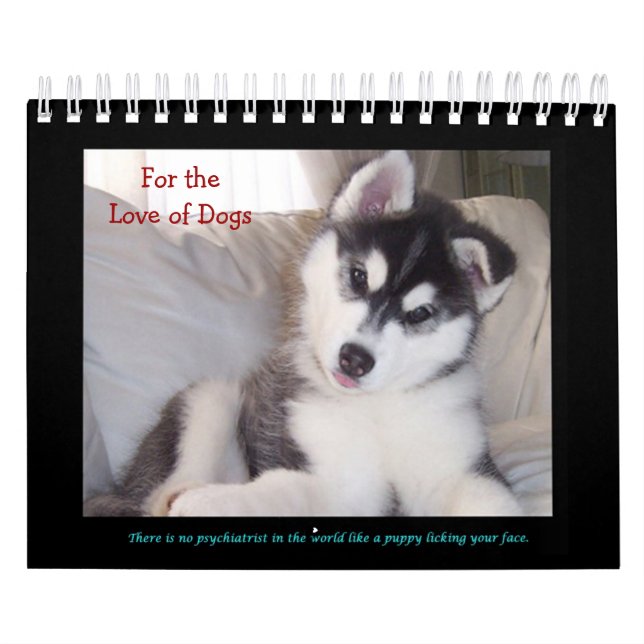 Für die Liebe der Hunde Kalender (Titelbild)