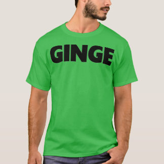 für die Liebe der roten Köpfe GINGE T-Shirt