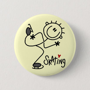 Für die Liebe der Skaten-T-Shirts und der Button