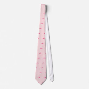 Für die Liebe des Fliegens der rosa Krawatte