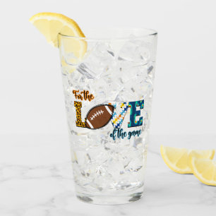 Für die Liebe des Spielfußball-Mama Leopard Glas