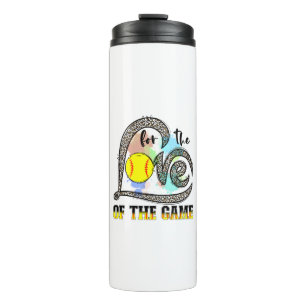 Für die Liebe des Spiels Softball, Softball-Gesche Thermosbecher