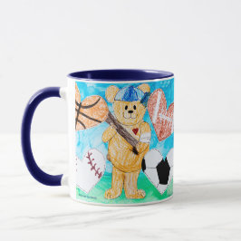 Für die Liebe des Sports - Kinderkunst für CHOC Tasse