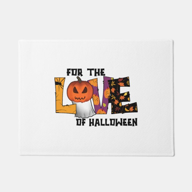 Für die Liebe Halloween Fußmatte (Vorderseite)