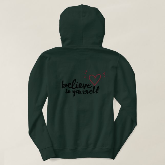 FÜR DIE LIEBE HOODIE (Design Rückseite)