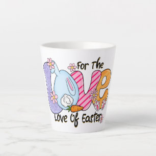 Für die Liebe Ostern - Niedliche Bunny & Eggs Milchtasse
