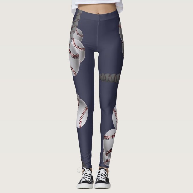 … für die Liebe von - "Baseball" LEGGINGS (Vorderseite)