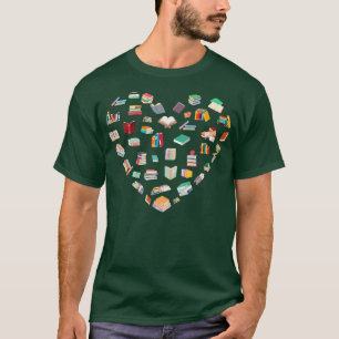 Für die Liebe von Büchern für Buchliebhaber T-Shirt