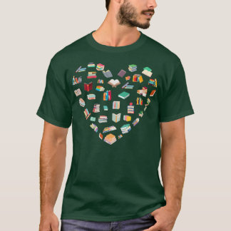 Für die Liebe von Büchern für Buchliebhaber T-Shirt
