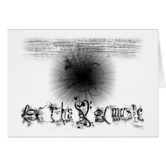Für die Liebe von Musik