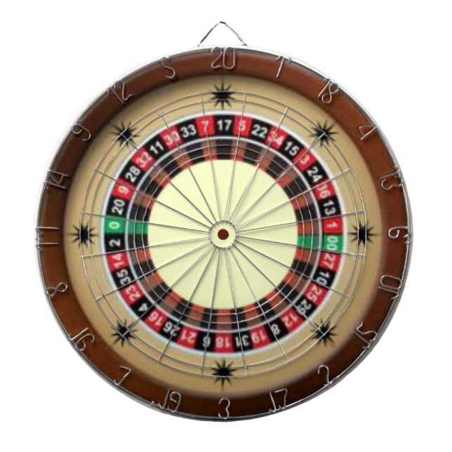 Für die Liebe von Roulette Dartscheibe (vorne)