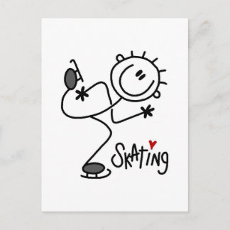 Für die Liebe von Skaten Tshirts und Geschenken Postkarte