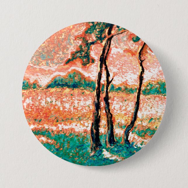 Für die Liebe von Sommerzeit Button (Vorderseite)