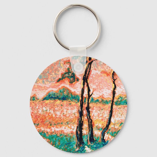 Für die Liebe von Sommerzeit Schlüsselanhänger (Vorderseite)