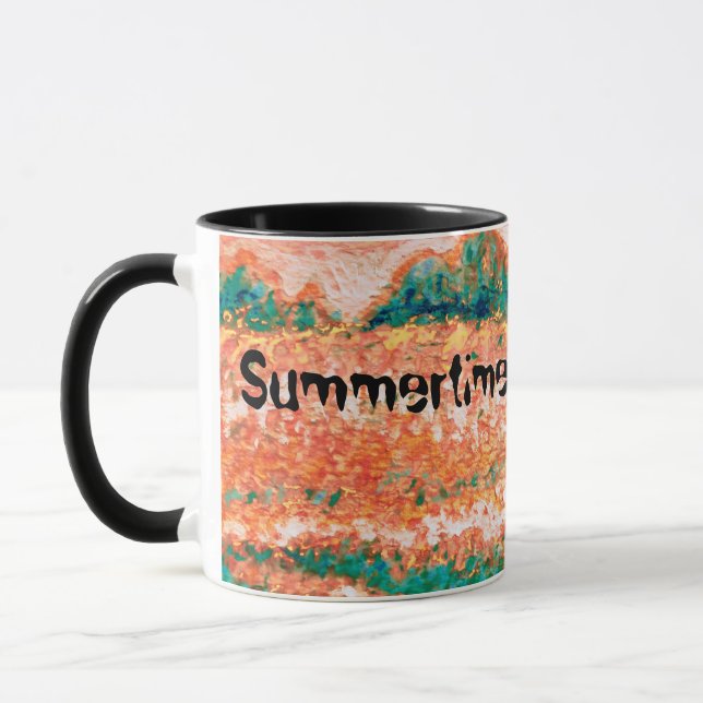 Für die Liebe von Sommerzeit Tasse (Links)