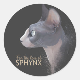 Für die Liebe von SPHYNX Aufkleber