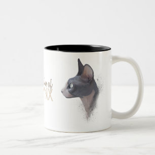 Für die Liebe von SPHYNX Zweifarbige Tasse