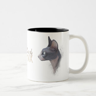 Für die Liebe von SPHYNX Zweifarbige Tasse