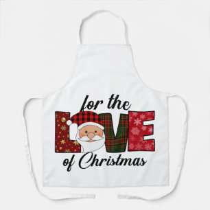 Für die LIEBE von Weihnachtslustigen Weihnachten Schürze