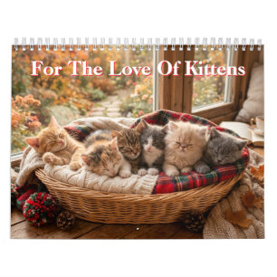 Für die Liebe zu Kätzchen Kalender