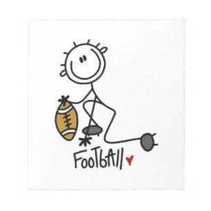 Für die Liebe zum Fußball Notizblock